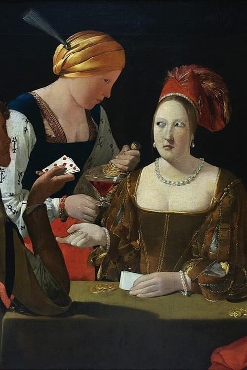 Georges de La Tour « Le tricheur à l’as de carreau » poster