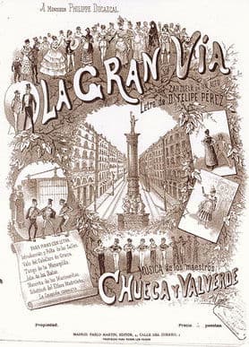La Gran Vía poster