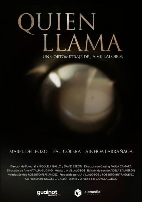 Quién llama poster