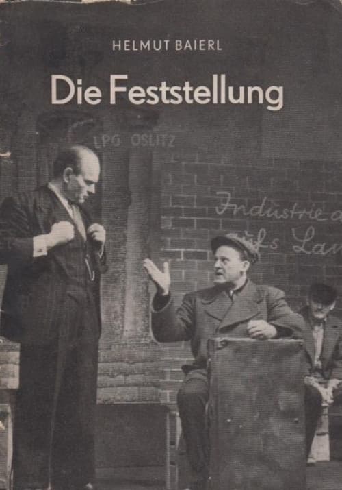 Die Feststellung poster