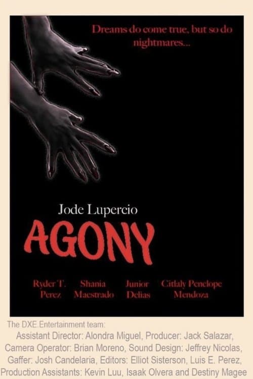 Agony poster