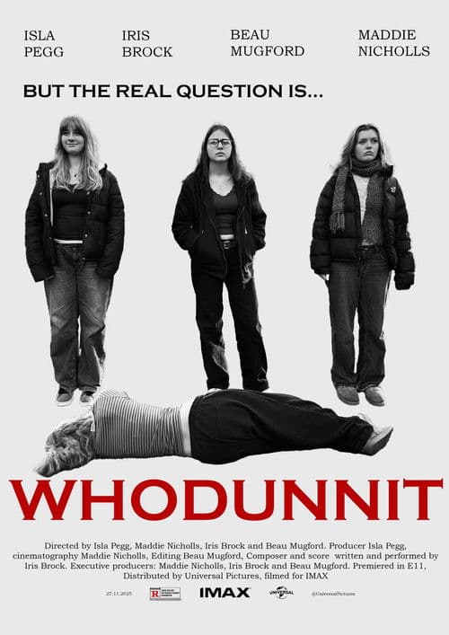 WHODUNNIT poster