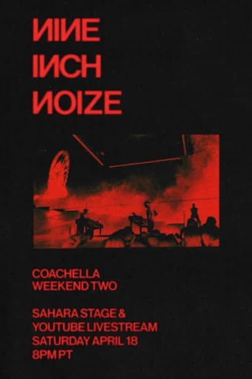Nine Inch Nails: Coachella 2026 poster