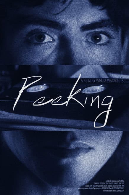 Peeking poster