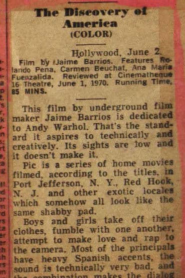 The Discovery of America poster