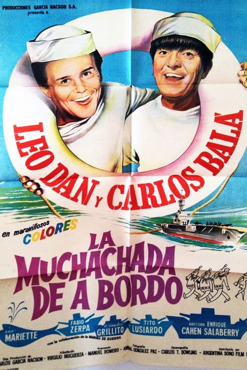 La muchachada de a bordo poster