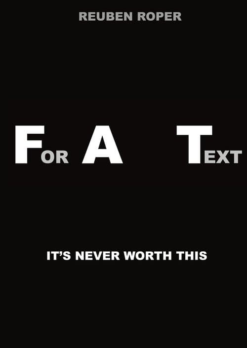 For a Text poster