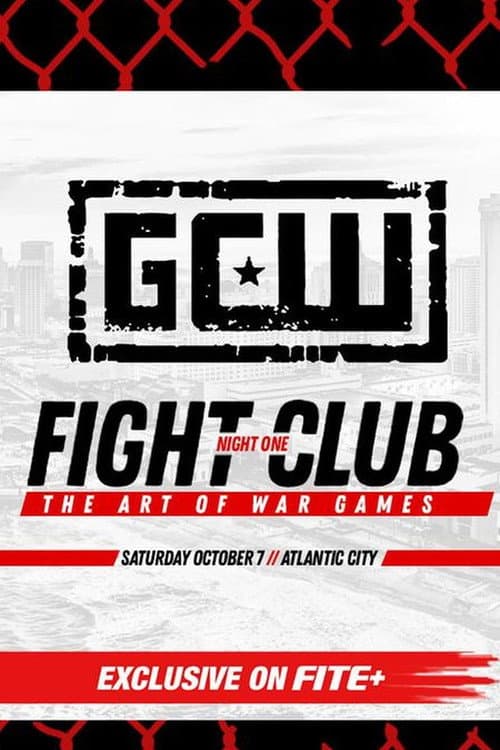 GCW Fight Club 2023, Night One - The Art of War Games poster