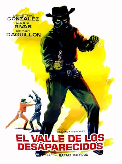 El jinete solitario en El valle de los desaparecidos: La venganza del jinete solitario poster