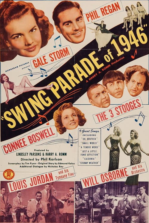 The Three Stooges: Swing Parade poster