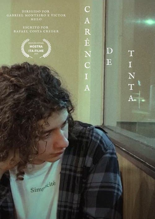 Carência de Tinta poster