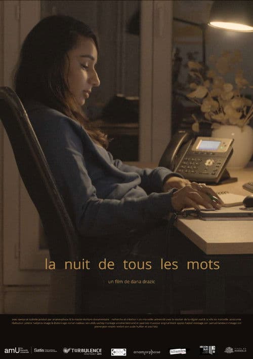 La nuit de tous les mots poster