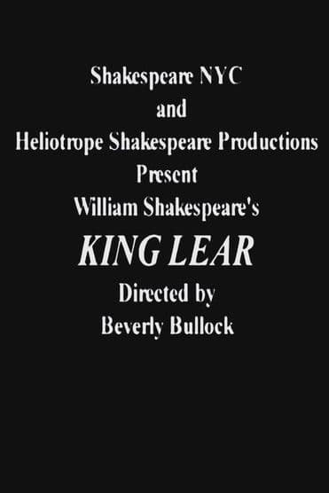 King Lear poster