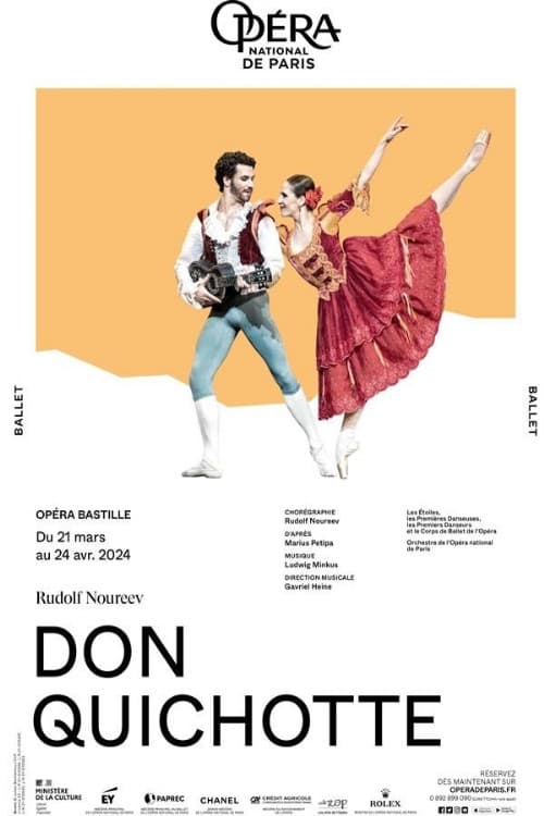 Don Quichotte, à l'Opéra Bastille poster