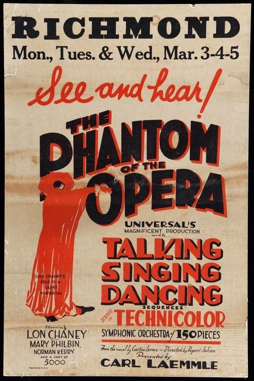 The Phantom of the Opera poster