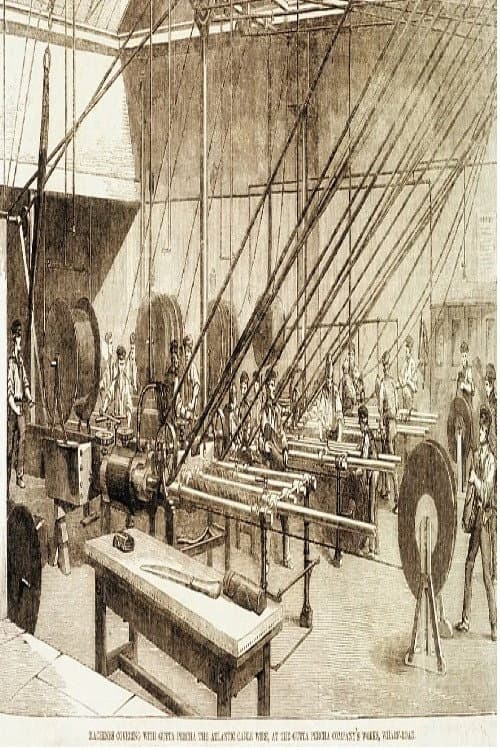 Les pionniers des câbles sous-marins poster