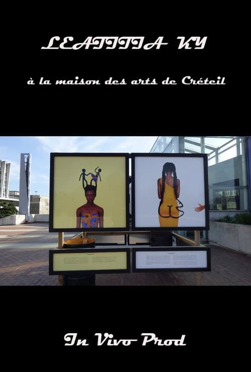 Laetitia Ky at the Créteil arts center poster