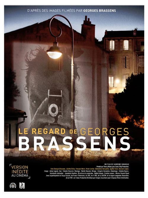 Le regard de Georges Brassens poster