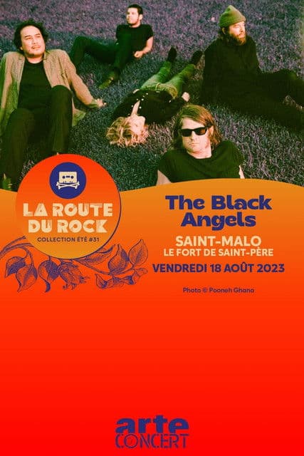 The Black Angels - La Route du Rock 2023 poster