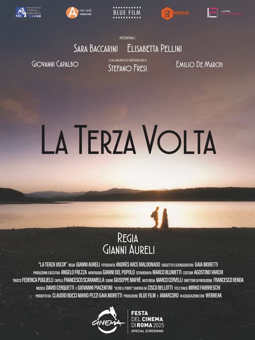 La terza volta poster
