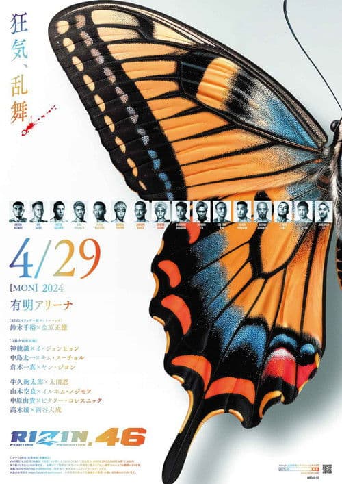 RIZIN 46 poster