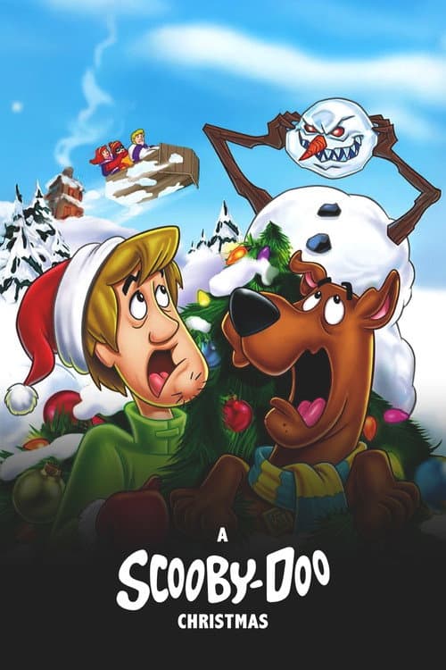 A Scooby-Doo! Christmas poster