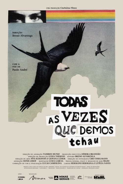 All the times we said goodbye poster