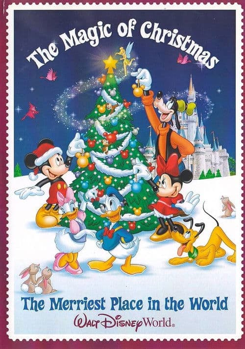 A Magical Walt Disney World Christmas poster