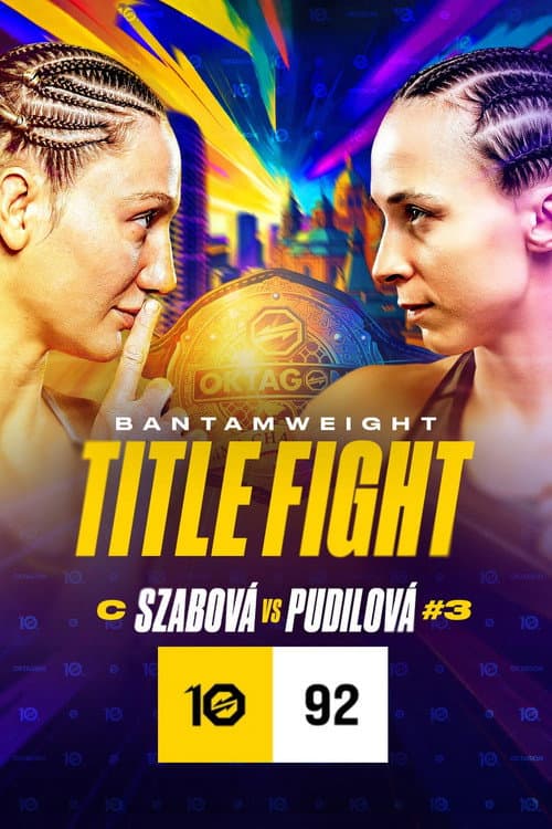 OKTAGON 92: Szabová vs. Pudilová poster
