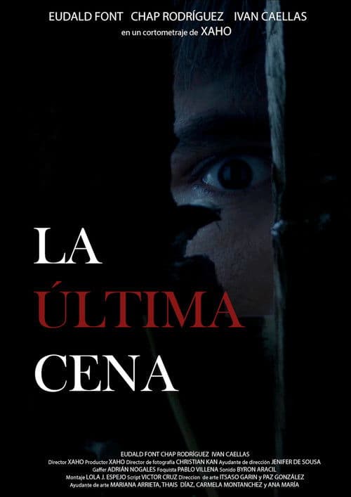 La última cena poster