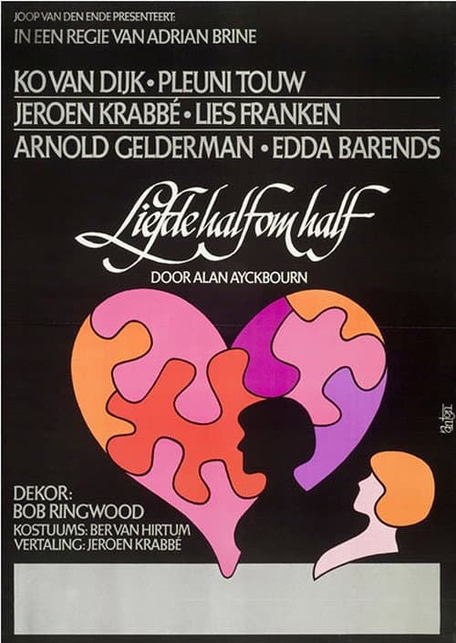 Liefde half om half poster