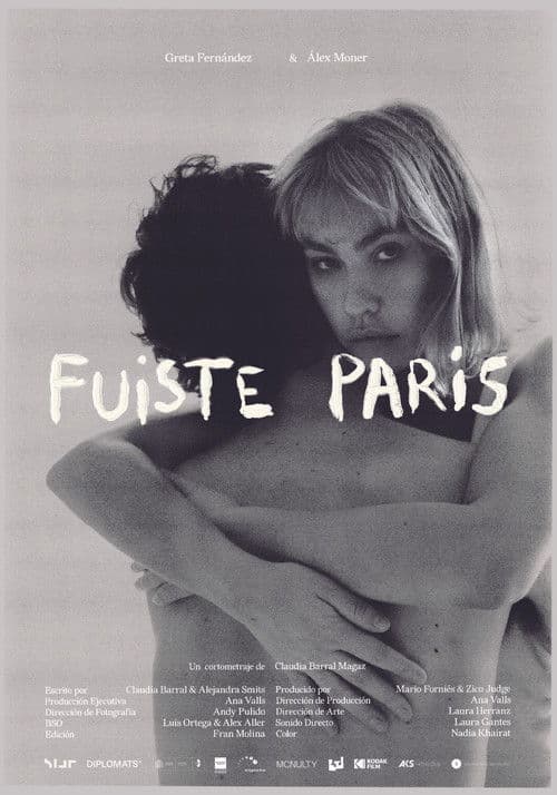 Fuiste París poster