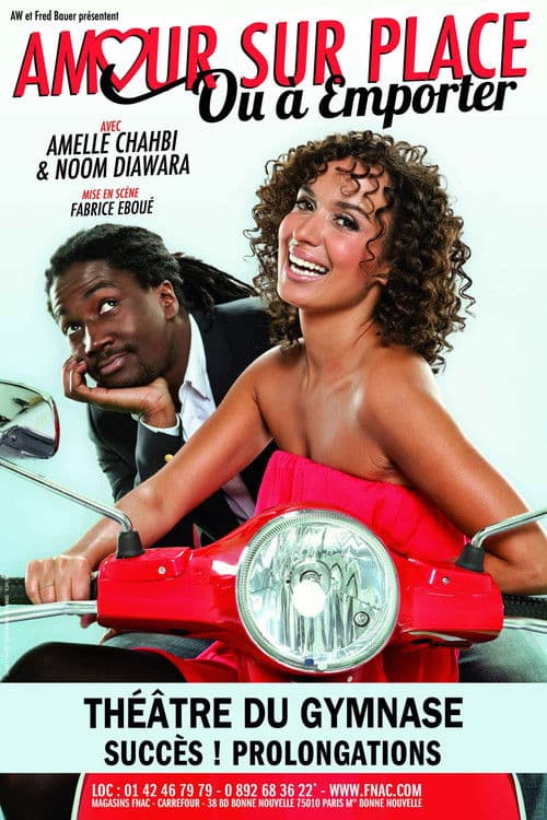 Amour sur place ou à emporter poster