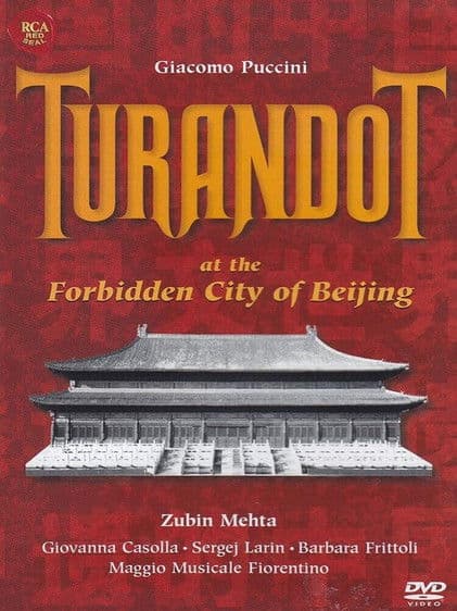 Puccini: Turandot at the Forbidden City of Beijing poster