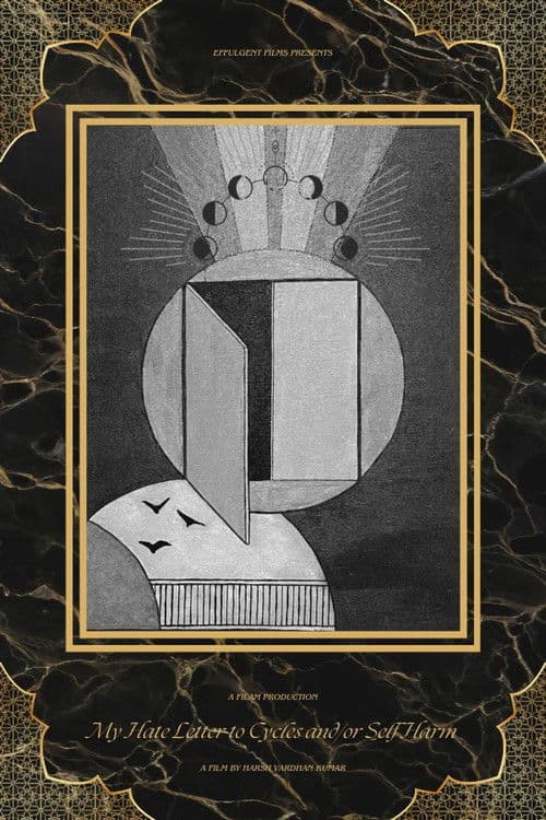 My Hate Letter To Cycles and/or Self harm poster