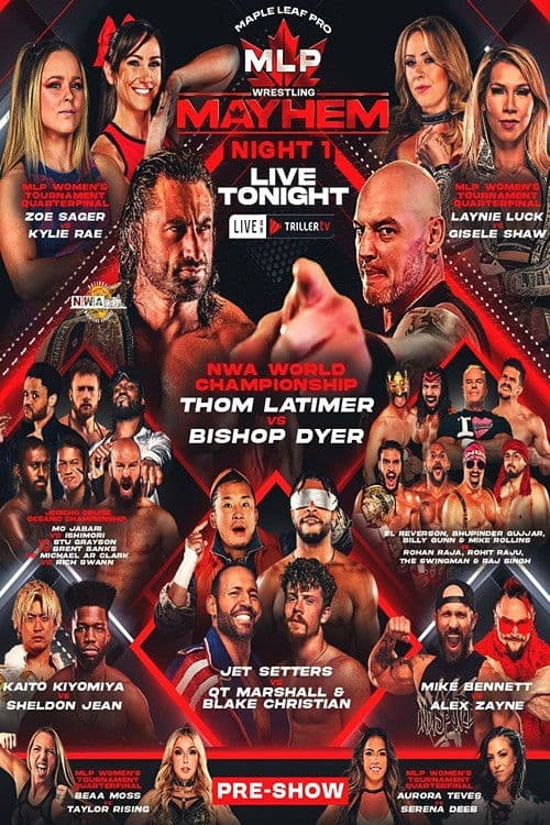 Maple Leaf Pro Wrestling - Mayhem Night 1 poster