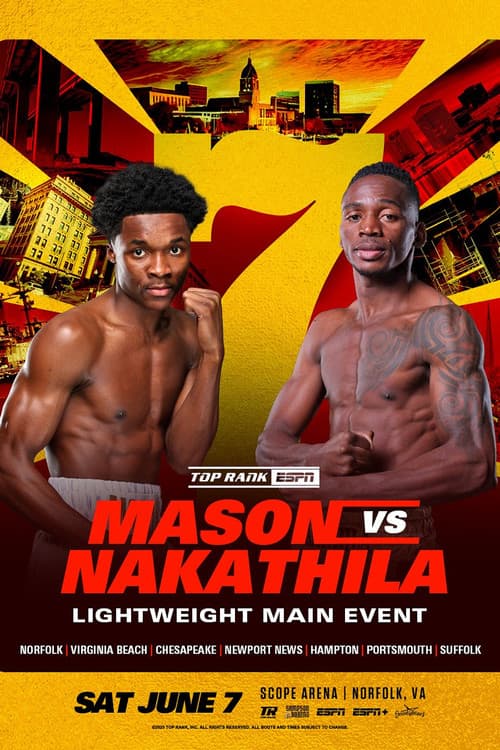 Abdullah Mason vs. Jeremia Nakathila poster