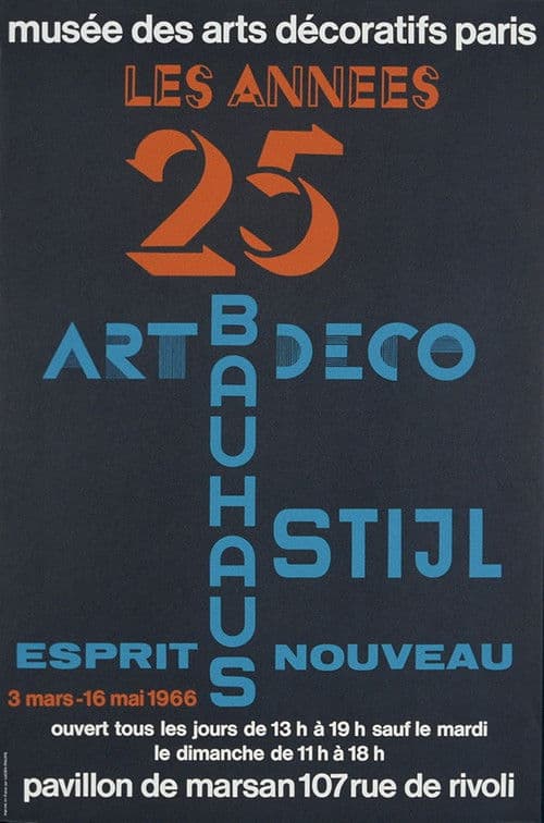 Les années 25 poster