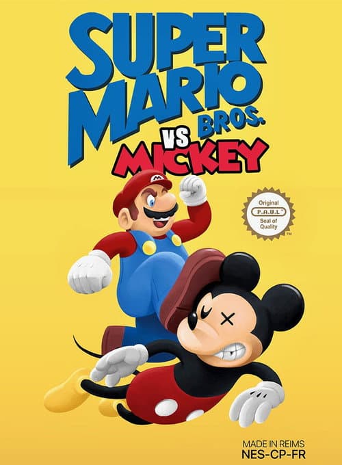Mario, le Plombier qui voulait détrôner Mickey poster