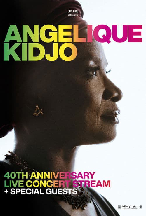 Angélique Kidjo '40th Anniversary' poster