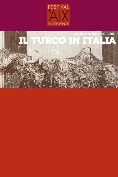 Il Turco in Italia - Festival d'Aix-en-Provence poster