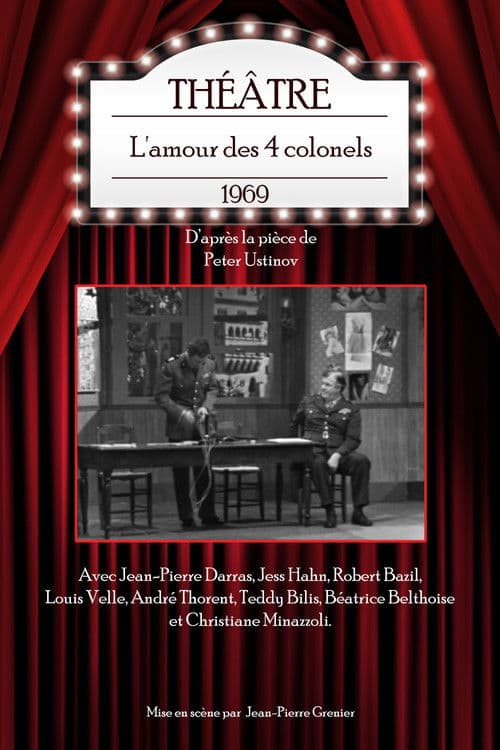 L'Amour des 4 colonels poster
