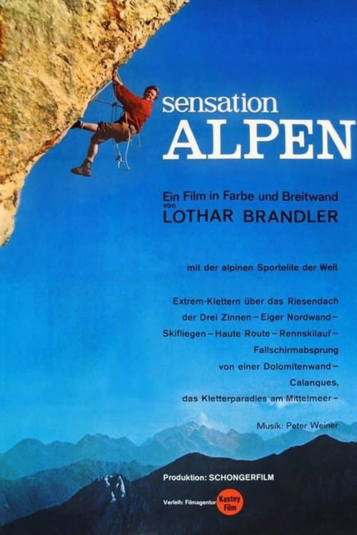 Sensation Alpen poster