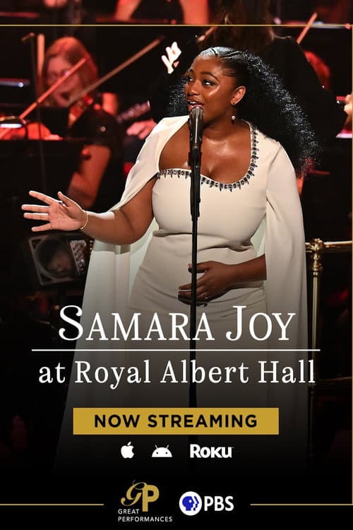 Samara Joy at Royal Albert Hall poster
