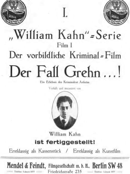 Der Fall Grehn poster