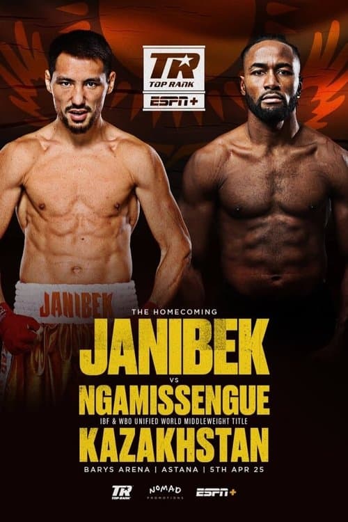Janibek Alimkhanuly vs. Anauel Ngamissengue poster