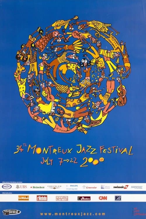 D'Angelo: Montreux Jazz Festival 2000 poster