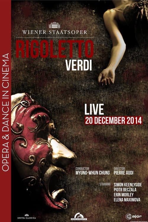 Rigoletto (Verdi) - Wiener Staatsoper poster