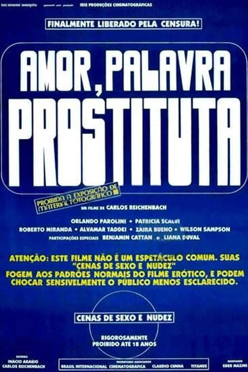 Amor, Palavra Prostituta poster