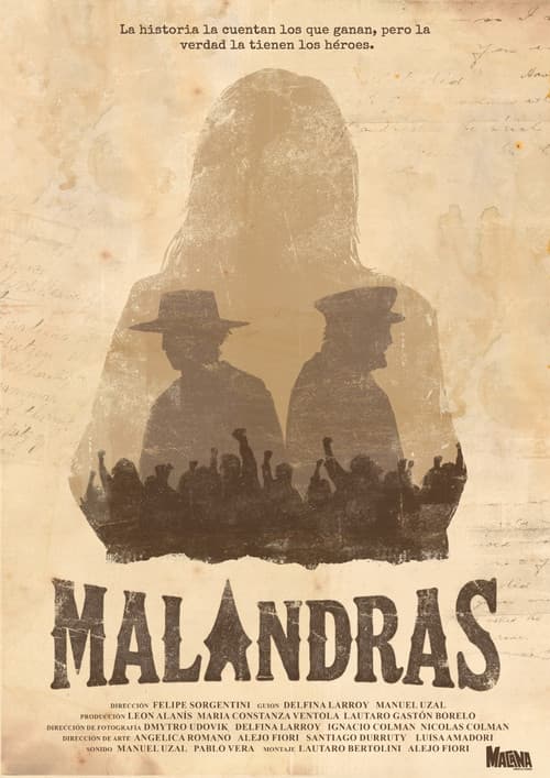 Malandras poster